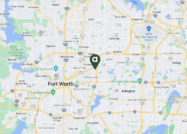 fort-worth-east-map